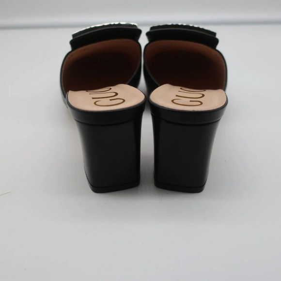 NEW Gucci Madelyn Mules Black Crystal Size 38 - Picture 2 of 6